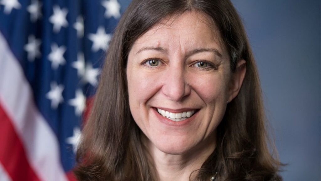 Democratic U.S. Rep. Elaine Luria of Virginia, running for re-election to the U.S. House of Representatives in the 2022 U.S. midterm elections, appears in an undated handout photo provided October 11, 2022. Government Printing Office/Handout via REUTERS