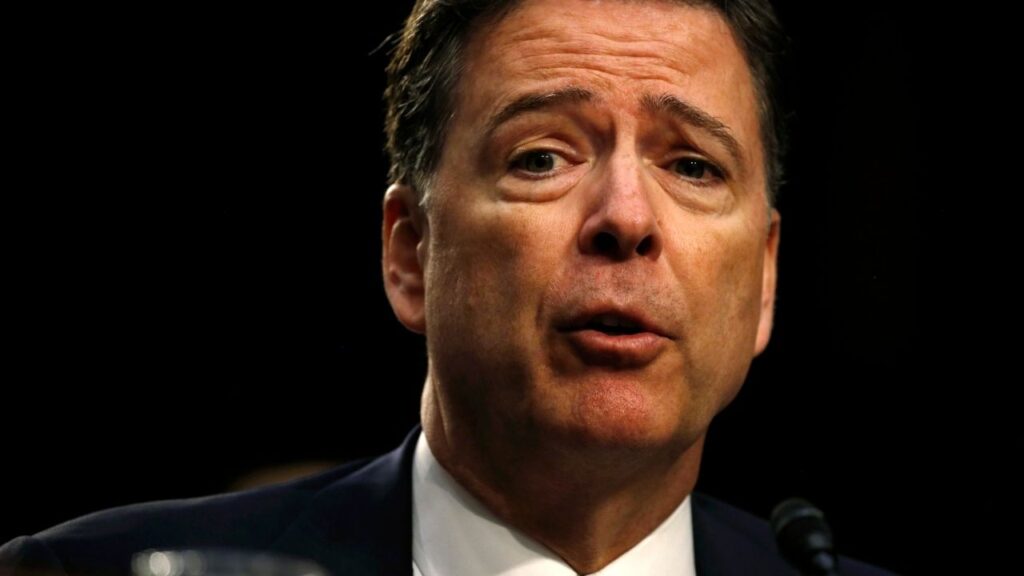 Former FBI Director James Comey testifies before a Senate Intelligence Committee hearing on Russia's alleged interference in the 2016 U.S. presidential election on Capitol Hill in Washington, U.S., June 8, 2017. REUTERS/Jonathan Ernst