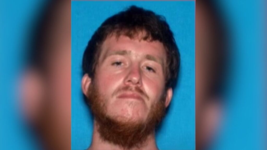 Fresno police are searching for Ryan Kitchener, 22, and a second suspect accused of stealing two privately owned Flock cameras valued at $5,000. (Fresno PD)