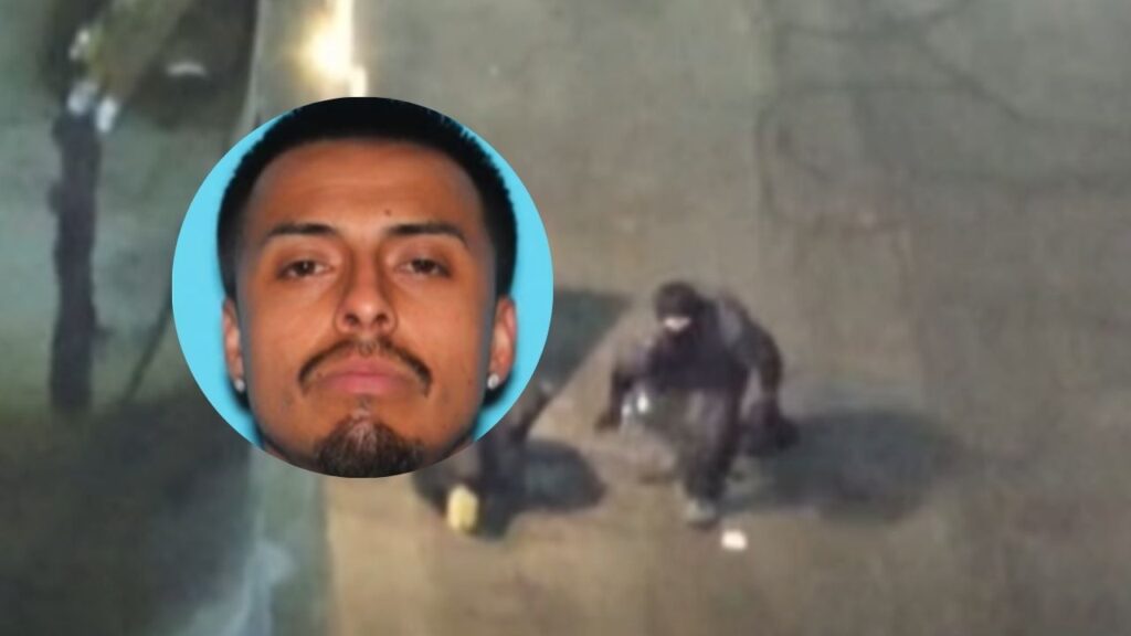 Fresno police arrested Gustavo Garcia, 28, after officers said he was spotted masked on a business rooftop and attempted to flee. (Fresno PD)