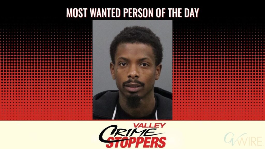 Keiwon Duran Brown is Valley Crime Stoppers' Most Wanted Person of the Day for August 28, 2026. (Valley Crimes Stoppers)