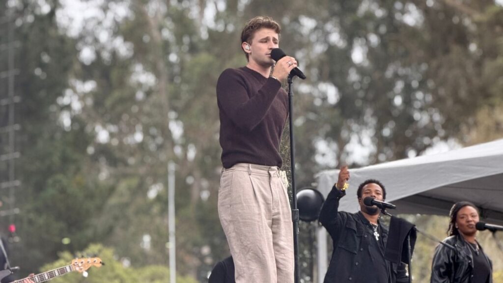 Magnus Ferrell performs at Outside Lands on Sunday, Aug. 9, 2026. (GV Wire/Anthony W. Haddad)