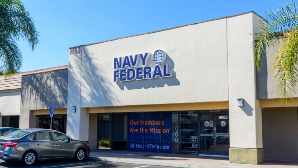 Navy Federal Credit Union experienced a possible outage Wednesday, with thousands of users reporting issues, according to Downdetector.com. (Shutterstock)