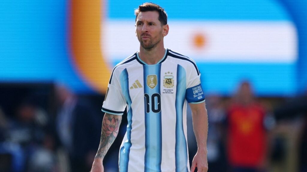 Soccer Football - FIFA World Cup 2026 - Final - Spain v Argentina - New York/New Jersey Stadium, East Rutherford, New Jersey, U.S. - July 19, 2026 Argentina's Lionel Messi during the match. (Reuters File)