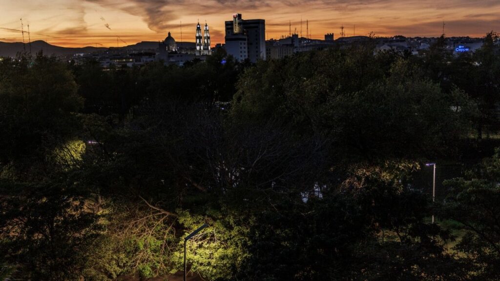Sunrise in Culiacán, in Mexico’s Sinaloa state, Feb. 4, 2026. The Mexican governor accused by U.S. prosecutors of helping a cartel smuggle drugs announced on Friday, Aug. 22 that he was back in office, defying charges that set off a scandal in Mexico and inflamed tensions with the United States. (Adriana Zehbrauskas/The New York Times)