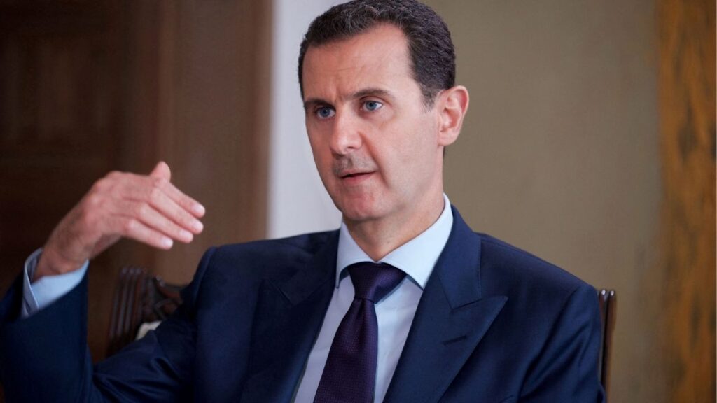 Syria's President Bashar al-Assad speaks during an interview with Australia's SBS News channel in this handout picture provided by SANA on July 1, 2016. (Reuters File)