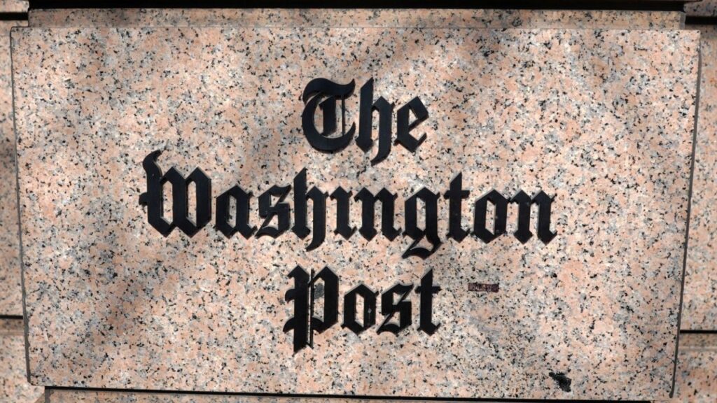 The logo of The Washington Post is displayed in Washington, D.C., U.S., February 5, 2026. (Reuters File)