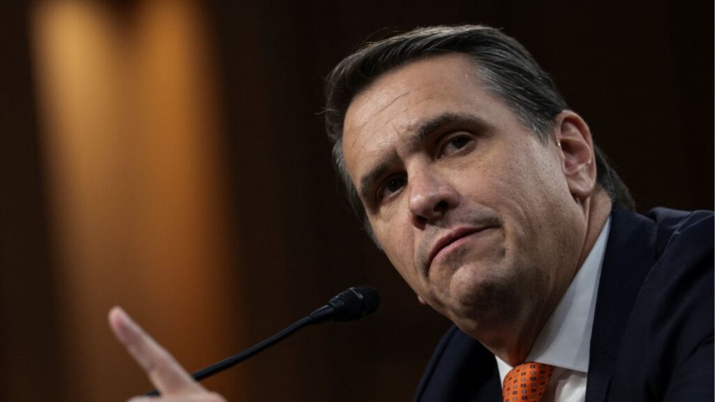 Acting U.S. Attorney General Todd Blanche testifies before a Senate Judiciary Committee confirmation hearing on his nomination to be attorney general, on Capitol Hill in Washington, D.C., U.S., July 15, 2026. Reuters/Evelyn Hockstein