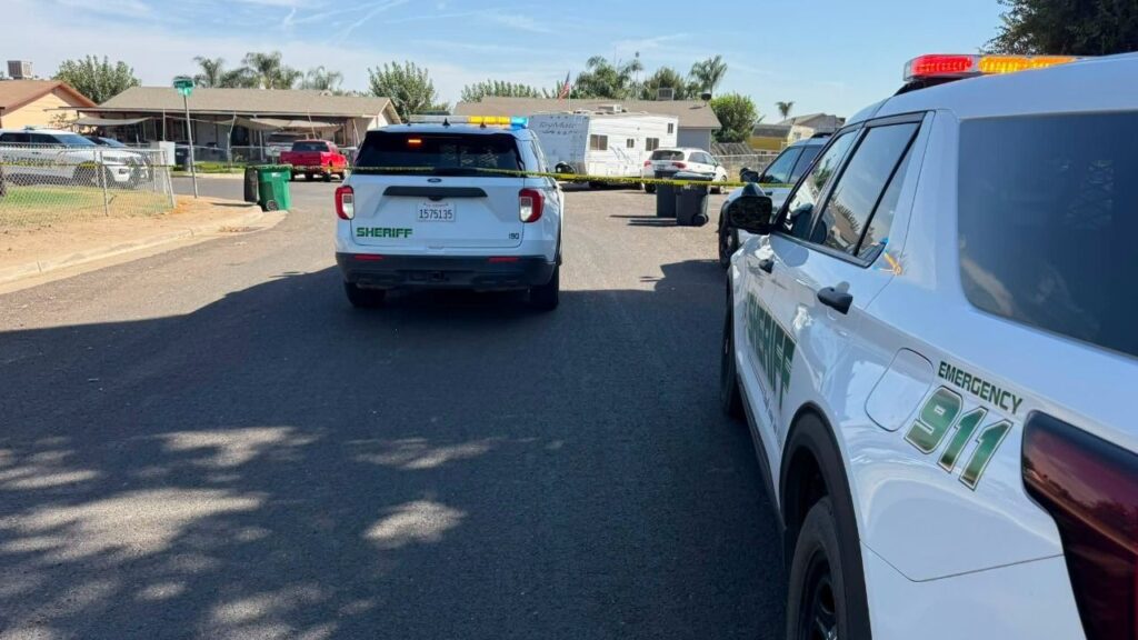 Tulare County sheriff’s detectives are investigating after two people were found with gunshot wounds Thursday afternoon in Woodville. (Tulare County SO)