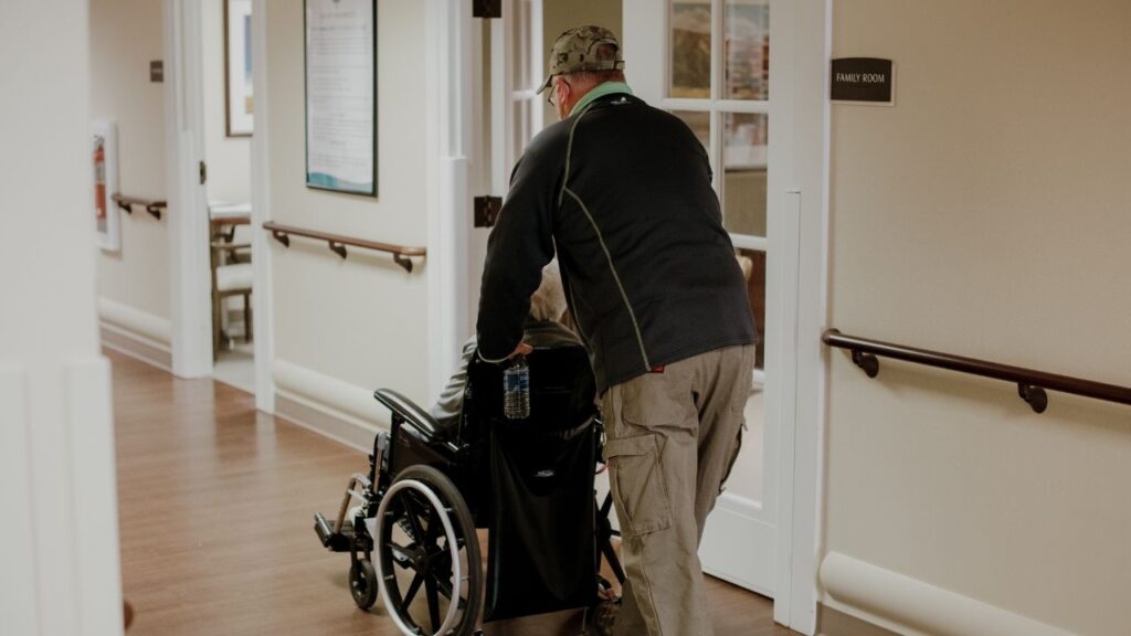 A nursing home in Worthington, Pa., on March 23, 2021. Nursing homes would no longer be required to report each week how many residents were stricken by Covid and other respiratory diseases, under a Trump administration plan to repeal a key public health response to thousands of pandemic deaths. (Kristian Thacker/The New York Times)