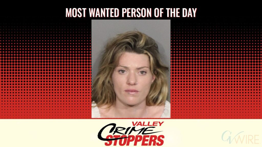 Adrianna Kay Randle is Valley Crime Stoppers' Most Wanted Person of the Day for September 24, 2026. (Valley Crimes Stoppers)