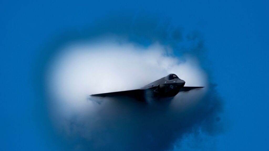 An F-35 fighter jet during a demonstration off the coast of Norfolk, Va., Oct. 5, 2025. U.S. intelligence officers have expressed concerns about possible Chinese espionage related to a pending sale of dozens of advanced F-35 fighter jets to Saudi Arabia valued at $24 billion, according to American officials. (Doug Mills/The New York Times)
