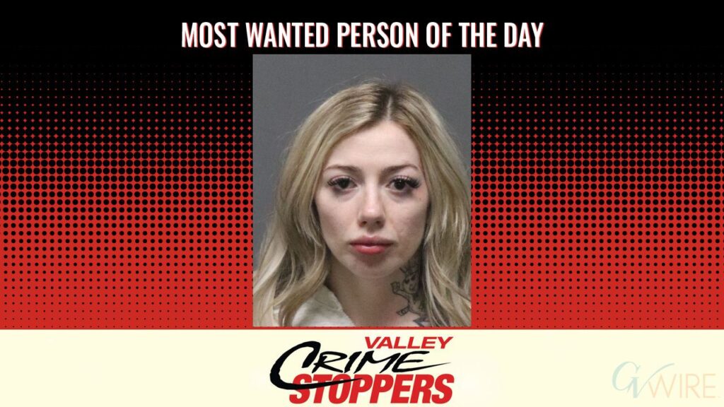 Andrea Shae Bundy is Valley Crime Stoppers' Most Wanted Person of the Day for September 16, 2026. (Valley Crimes Stoppers)