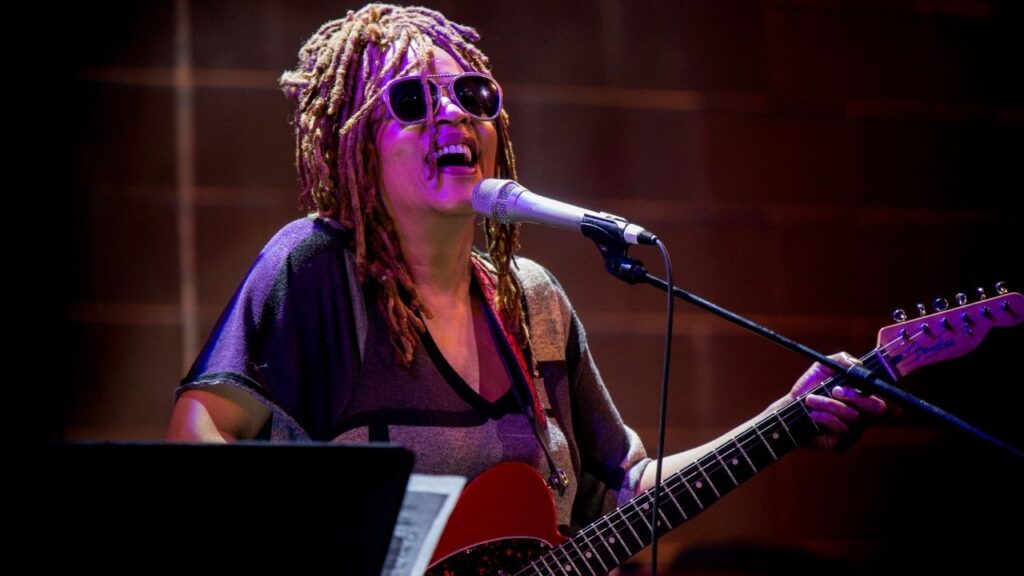 Cassandra Wilson performs with Black Sun at the BRIC House Ballroom in New York, March 16, 2014. Wilson, a Grammy Award-winning jazz singer and songwriter rooted in the blues tradition of her native Mississippi who became one of the most distinctive voices of her generation, died on Wednesday, Sept. 2, 2026, in Jackson, Miss. She was 70. (Brian Harkin/The New York Times)