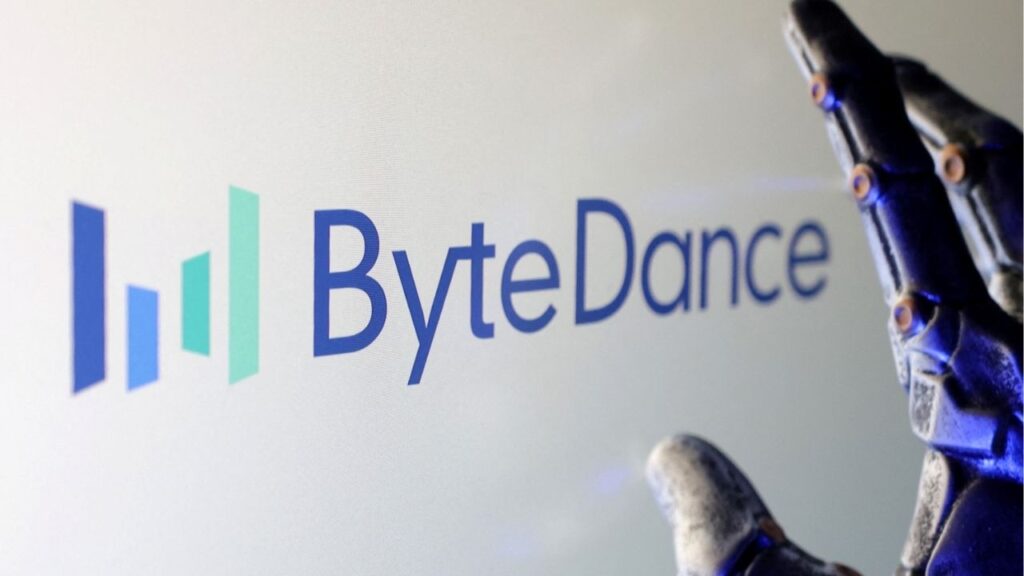Bytedance logo is seen in this illustration taken February 8, 2025. Reuters/Dado Ruvic/Illustration
