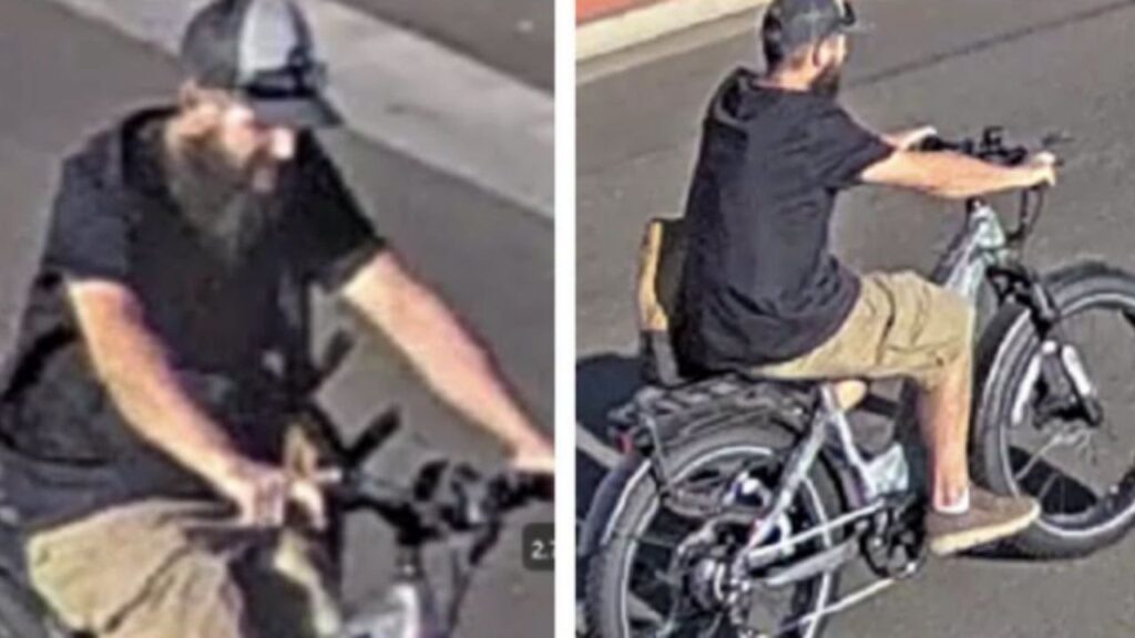Clovis police are asking for help identifying a suspect accused of stealing two e-bikes from a Tractor Supply store. (Clovis PD)