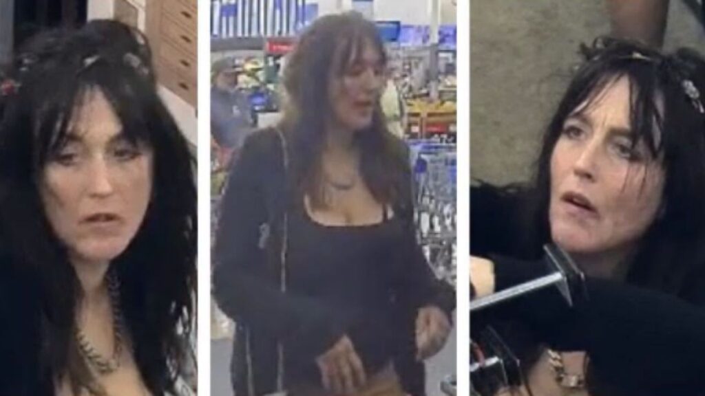 Clovis police are asking for the public’s help identifying a woman suspected of stealing more than $1,000 in merchandise from a Walmart in July. (Clovis PD)