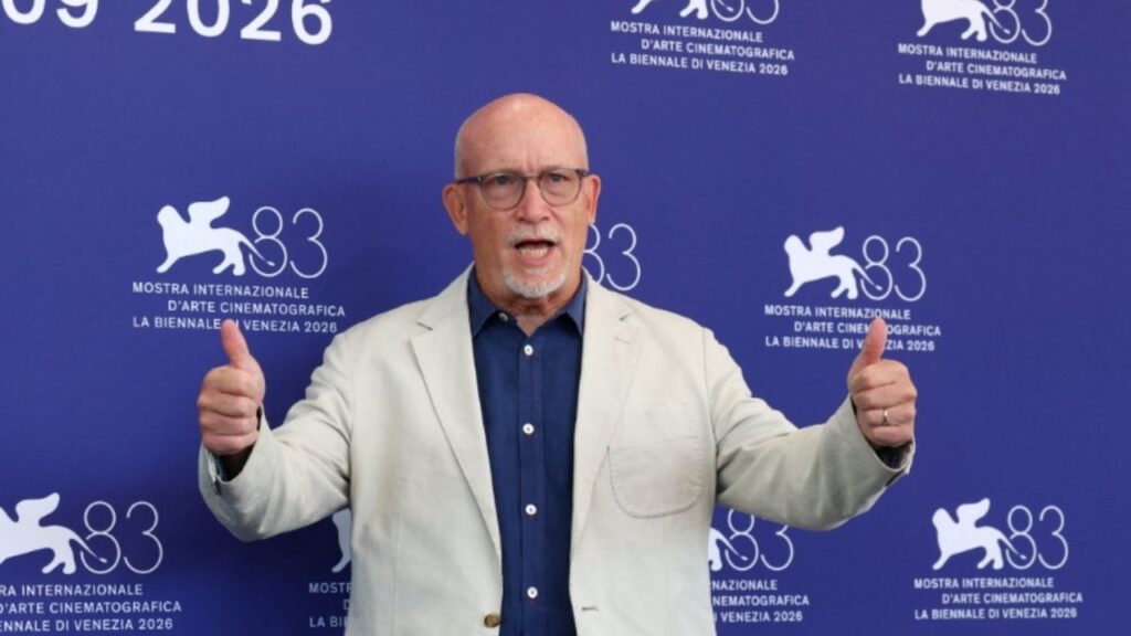 Director Alex Gibney poses during a photocall for the documentary "Musk" from the section Venice Open, Out of Competition, at the 83rd Venice Film Festival, in Venice, Italy, September 8, 2026. REUTERS/Yves Herman