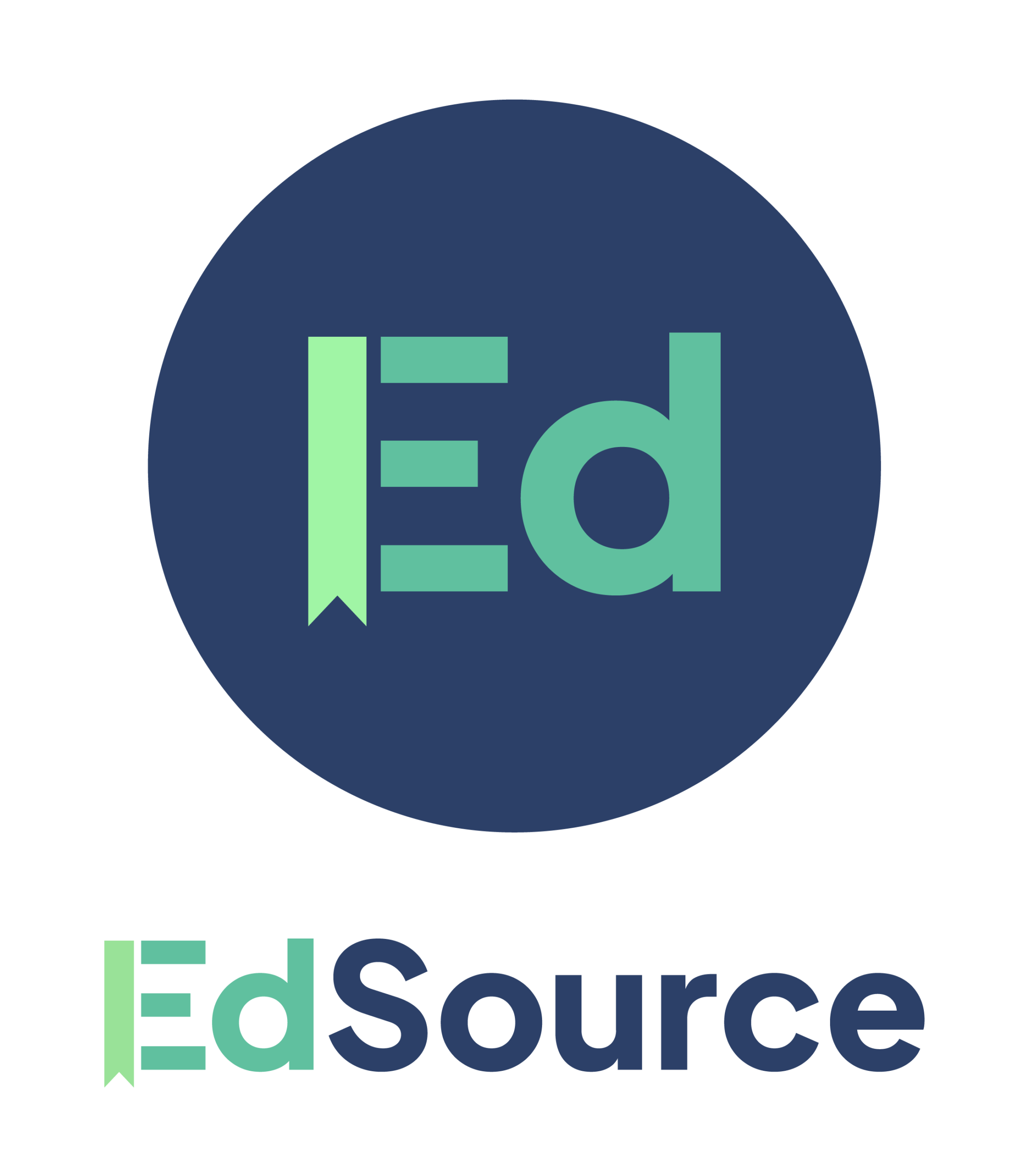 EdSource Stacked Logo - Color - Lt Background