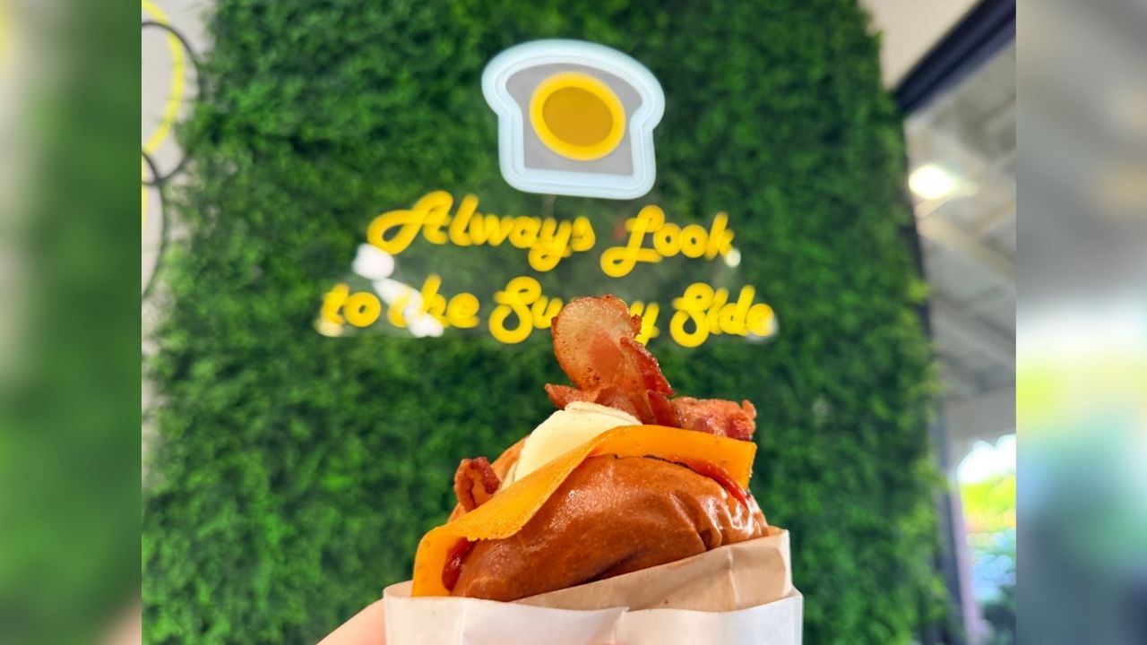 EggBred’s Clovis grand opening drew lines out the door Saturday, Sept. 5, 2026, as franchise owner Varinder Singh celebrated the strong turnout and support from city leaders. (GV Wire)