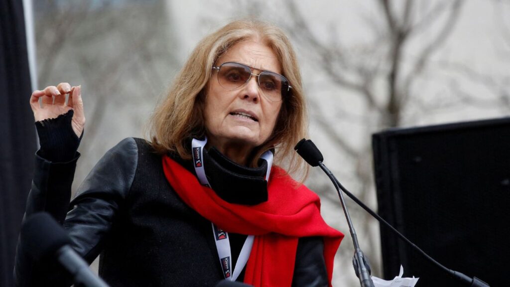 Gloria Steinem speaks at the Women's March in Washington U.S., January 21, 2017. (REUTERS/Shannon Stapleton)