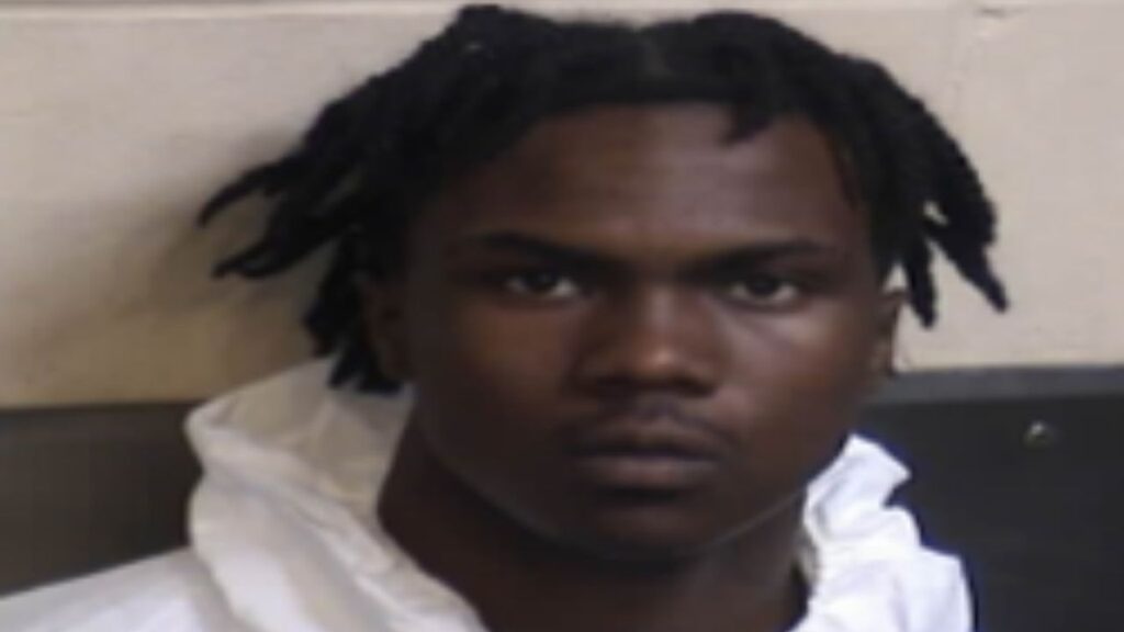 Fresno police said Jaheim Packard, 16, was arrested in Oakland in connection with the fatal shooting of a 17-year-old, while Denim McVey remains wanted. (Fresno PD)