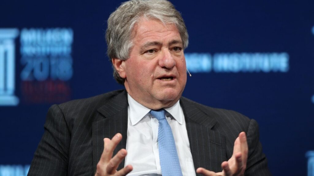 Leon Black, Chairman, CEO and Director, Apollo Global Management, LLC, speaks at the Milken Institute's 21st Global Conference in Beverly Hills, California, U.S. May 1, 2018. (Reuters File)