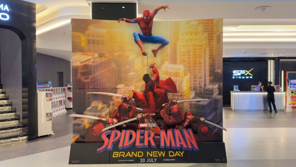 Lucasfilm congratulated “Spider-Man: Brand New Day” after the film overtook “Star Wars: The Force Awakens” at the domestic box office. (Shutterstock)