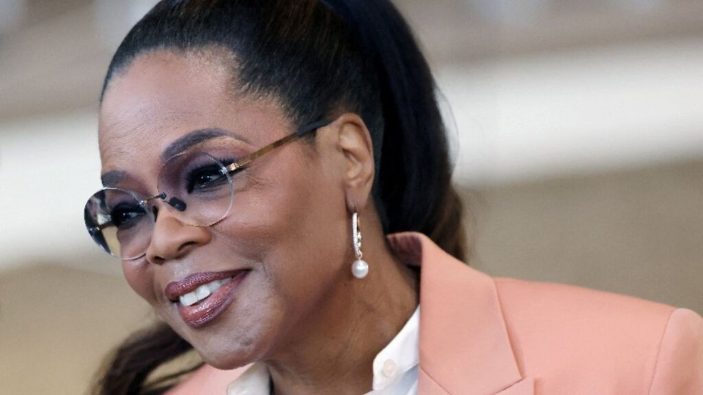 Oprah Winfrey arrives to attend Stella McCartney Fall/Winter 2026/2027 Women's ready-to-wear collection show during Paris Fashion Week in Paris, March 4, 2026. (REUTERS/Stephane Mahe)