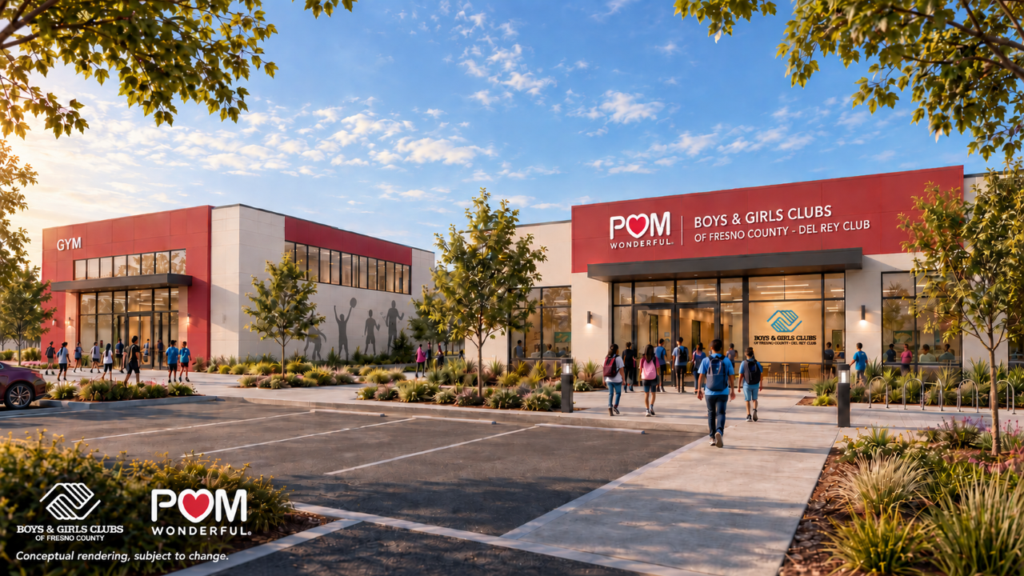 Conceptual rendering of new Boys & Girls Club in Del Rey, California