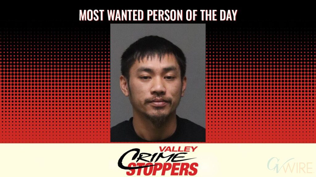 Phoukhanh Oupathame is Valley Crime Stoppers' Most Wanted Person of the Day for September 30, 2026. (Valley Crimes Stoppers)