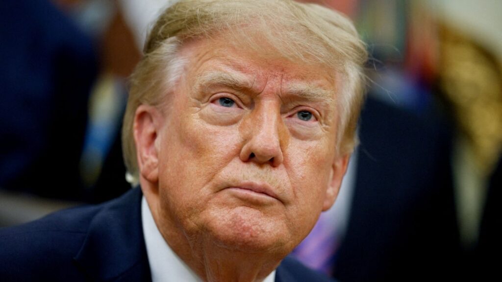 President Donald J. Trump looks on as he makes an announcement on healthcare in the Oval Office at the White House in Washington, D.C., US, September 18, 2026. (Reuters File)