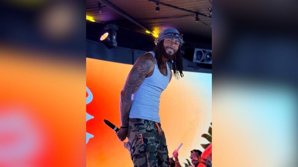 Sage the Gemini preforming at Grand Rising on Saturday, Sept. 12, 2026. (Anthony W. Haddad)