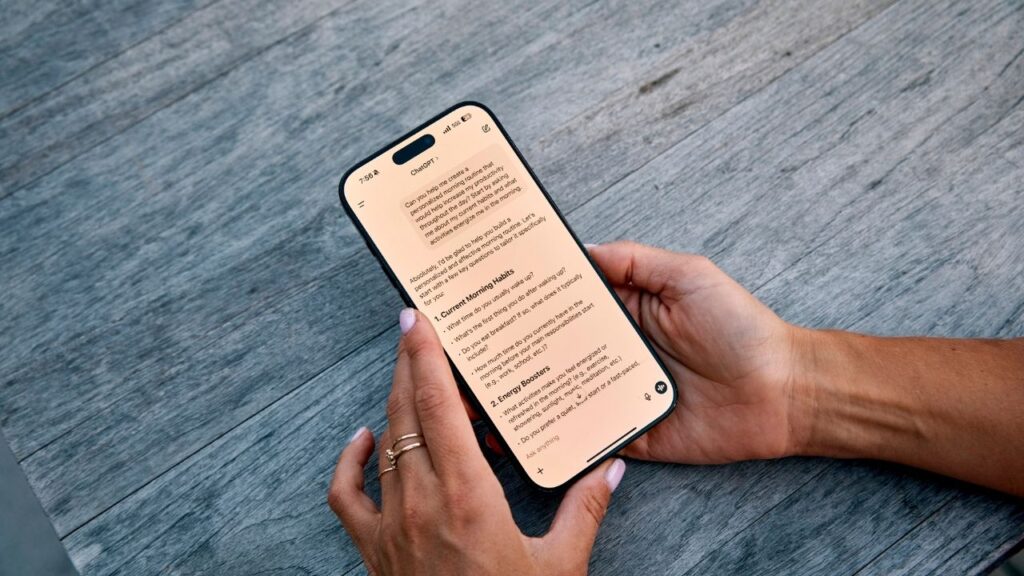 The ChatGPT app on a phone in Jersey City, N.J., on Aug. 3, 2025. Newly unsealed court documents showed considerable concern within Microsoft and its close partner OpenAI over the use of millions of news articles to develop artificial intelligence systems. Snippets of those discussions were made public on Thursday, Sept. 17, 2026, as part of a closely watched lawsuit The New York Times filed against OpenAI and Microsoft in late 2023. (Andres Kudacki/The New York Times)