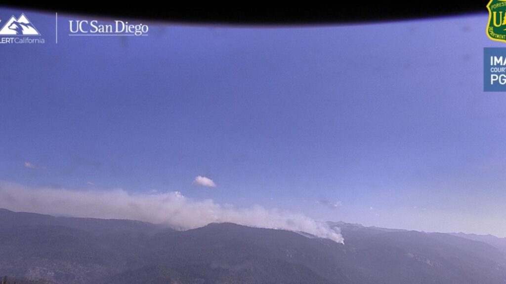 The Dome Fire in Yosemite National Park has grown to 1,177 acres and remained 0% contained Thursday morning as an interagency management team prepared to take command. (CAlFire)