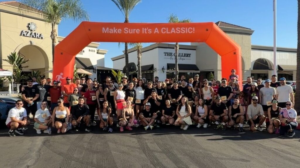 The runners lined up for the Grand Rising 5K on Saturday, Sept. 12, 2026. (Anthony W. Haddad)