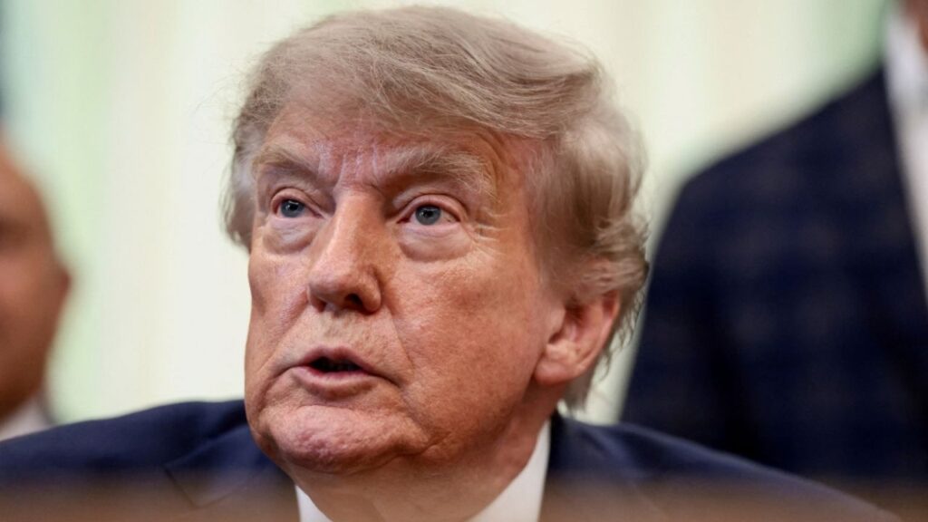 U.S. President Donald Trump speaks during an event in the Oval Office of the White House, in Washington, D.C., U.S., September 4, 2026. (Reuters File)