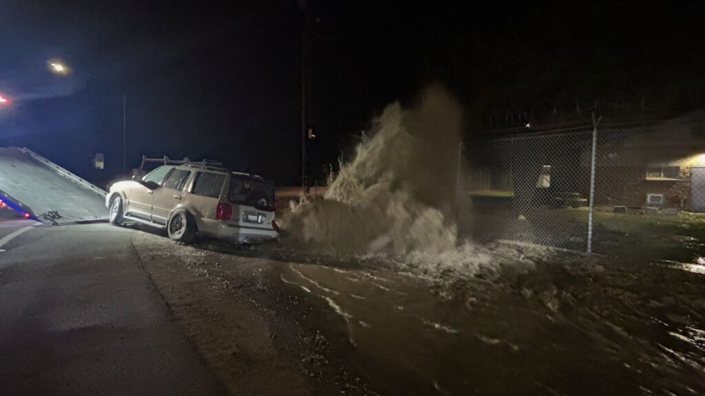 A driver reportedly fell asleep behind the wheel Wednesday night on Highway 198, losing control and crashing after being awakened by rumble strips, authorities said. (Shutterstock)