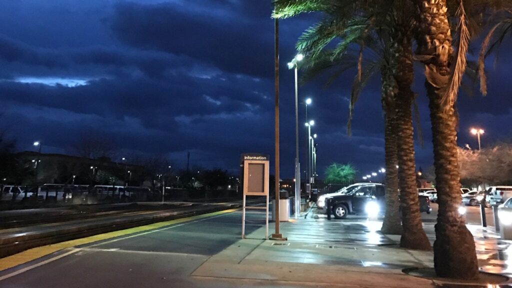 A pedestrian was fatally struck by an Amtrak train Thursday morning near San Pablo and Cambridge avenues in Fresno, police said. (Shutterstock)