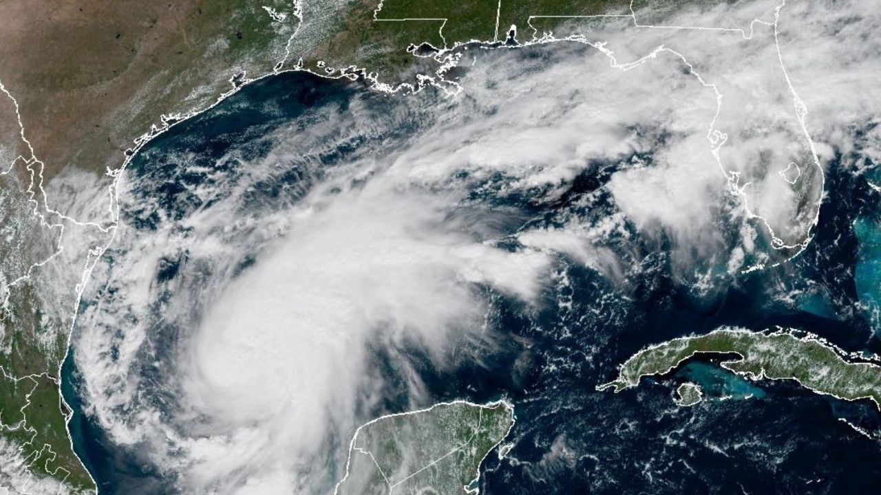 A satellite image of Tropical Storm Isaias, October 7, 2026, in this still image from a timelapse video. CSU/CIRA & NOAA/Handout via REUTERS