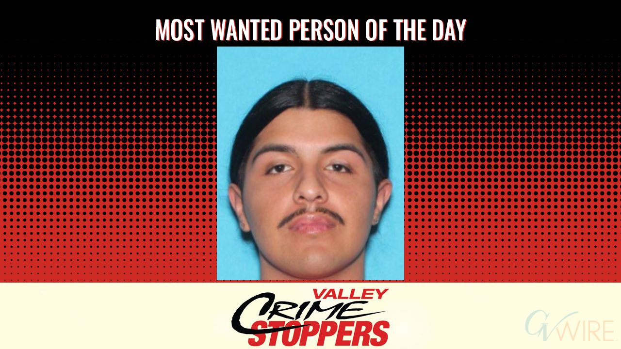Alexander Ramirez is Valley Crime Stoppers' Most Wanted Person of the Day for October 16, 2026. (Valley Crimes Stoppers)