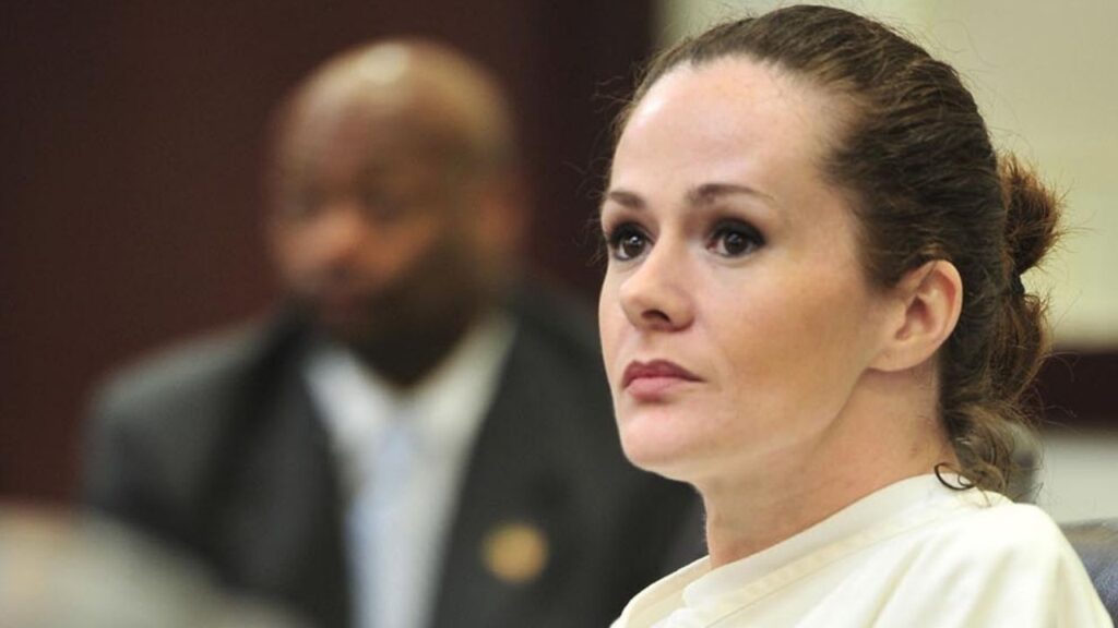 April 12, 2012; Nashville, TN, USA; Christa Gail Pike, on death row for a slaying, appears in court Thursday to fight a conviction in a 2001 attack on an inmate. Dipti Vaidya-USA TODAY NETWORK via Imagn Images