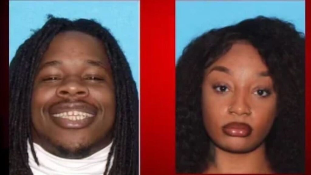 Deshawn Lamar Price (left), 32, and Praya Briann Smith, 24, were arrested in Stockton after Fresno police used license plate reader technology to track them down following a carjacking.