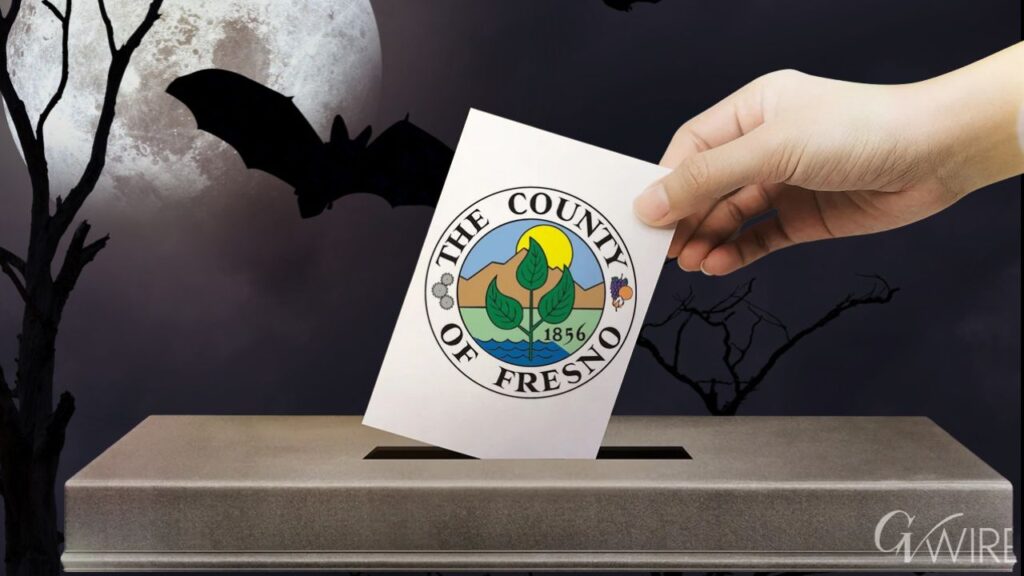 Fresno County voters have until 5 p.m. Halloween to return ballots for inclusion in Tuesday night’s first election results. (GV Wire Composite)