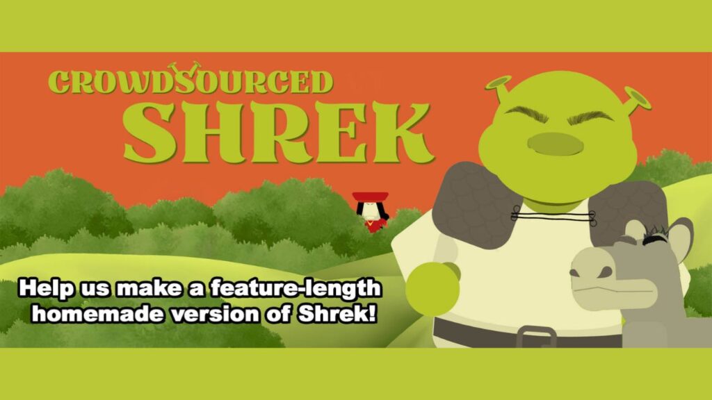 Fresno-area residents are invited to recreate scenes from the original “Shrek” movie as part of CMAC’s Crowdsourced Cinema project celebrating the film’s 25th anniversary. (CMAC)