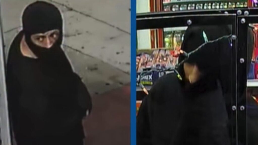 Fresno police are asking for the public’s help identifying two suspects in an armed robbery that had taken about $500. (Fresno PD)