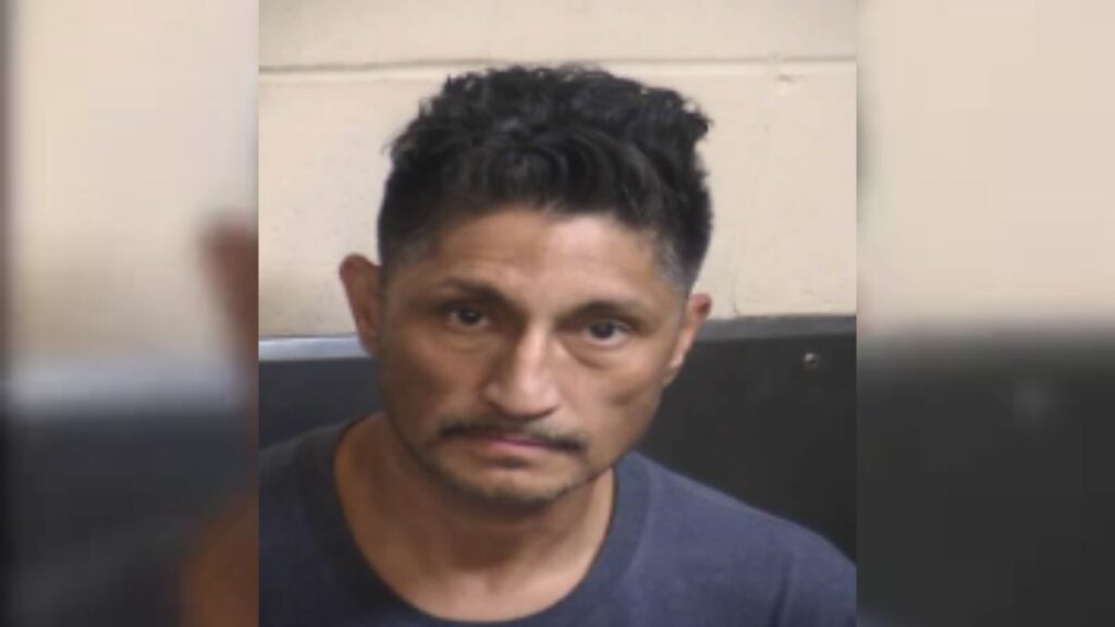 Fresno police arrested Robert Arias after investigators said he tied up a woman, repeatedly strangled her unconscious, threatened to kill her, and stole her phones and cash. (Fresno PD)