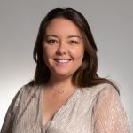 Portrait of KFF Health News reporter Jackie Fortier