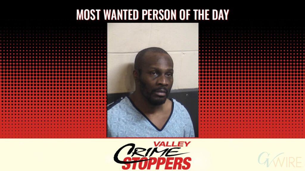 Johnathan Frank Lindsey is Valley Crime Stoppers' Most Wanted Person of the Day for October 2, 2026. (Valley Crimes Stoppers)