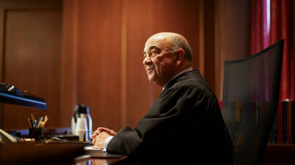 Judge Alvin Hellerstein, who was known for presiding over Sept. 11-related lawsuits, in New York, Sept. 2, 2016. Hellerstein, a senior federal judge in Manhattan who has overseen various high-profile cases, including the prosecution of the captured Venezuelan leader Nicolás Maduro, died in October 2026 at 92. It was not immediately clear how the judge’s death would affect Maduro’s trial. (Todd Heisler/The New York Times)